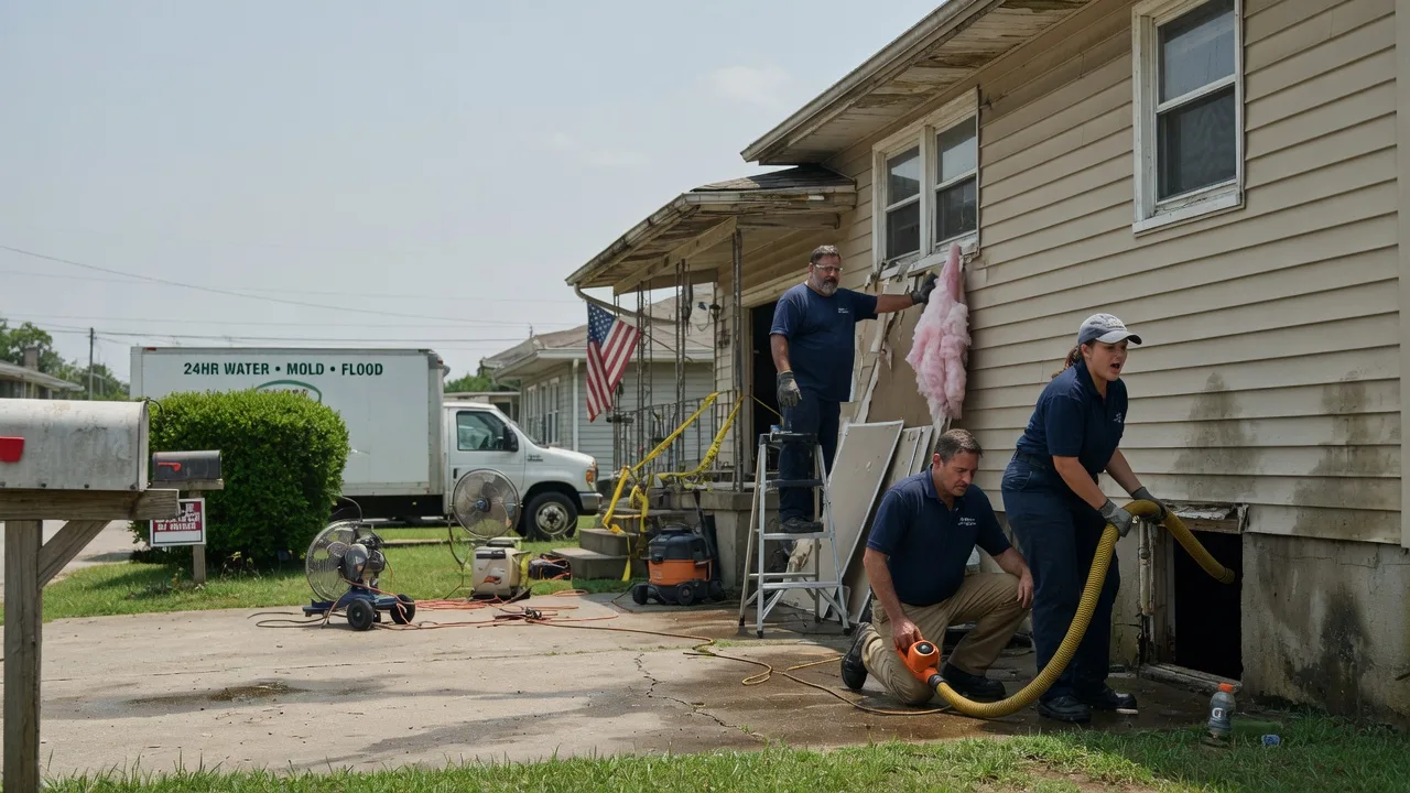 Water Damage Repair in Andalusia, IL near me